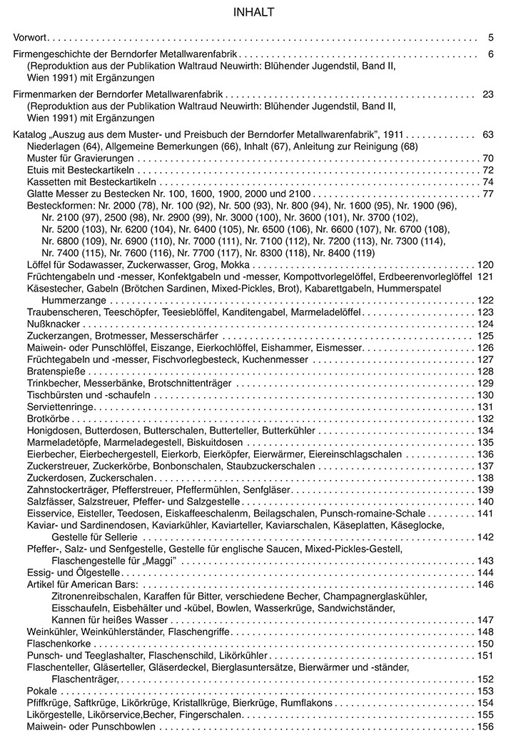 Katalog Berndorf 1911